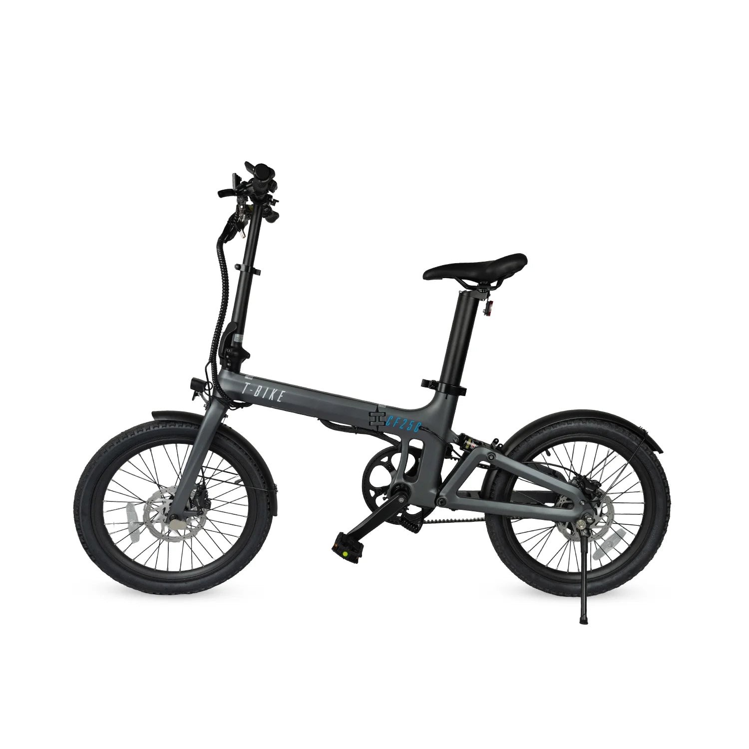 fahrrad wohnwagen carbon T-Bike CF250 – Schwarz