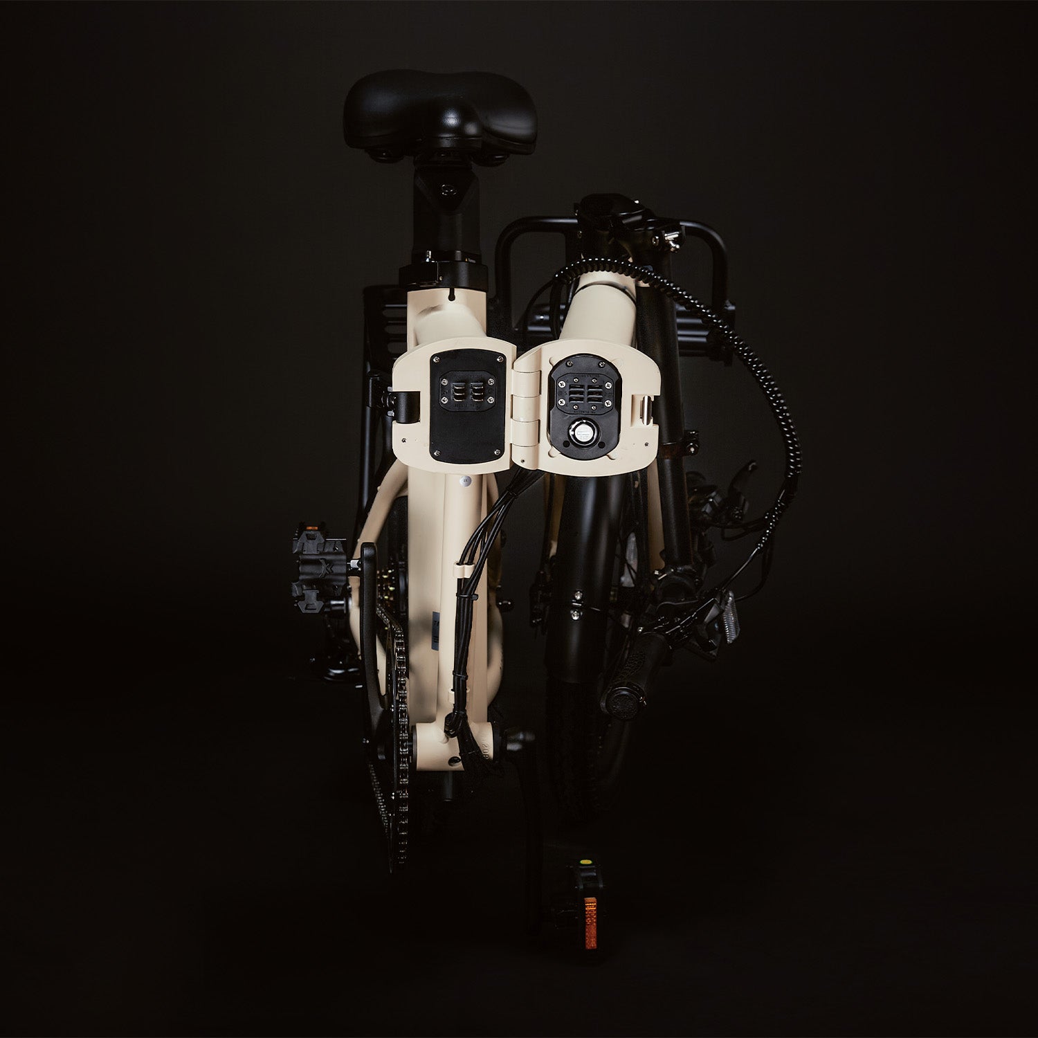 CITY250 – Folding Electric Bike - Cream