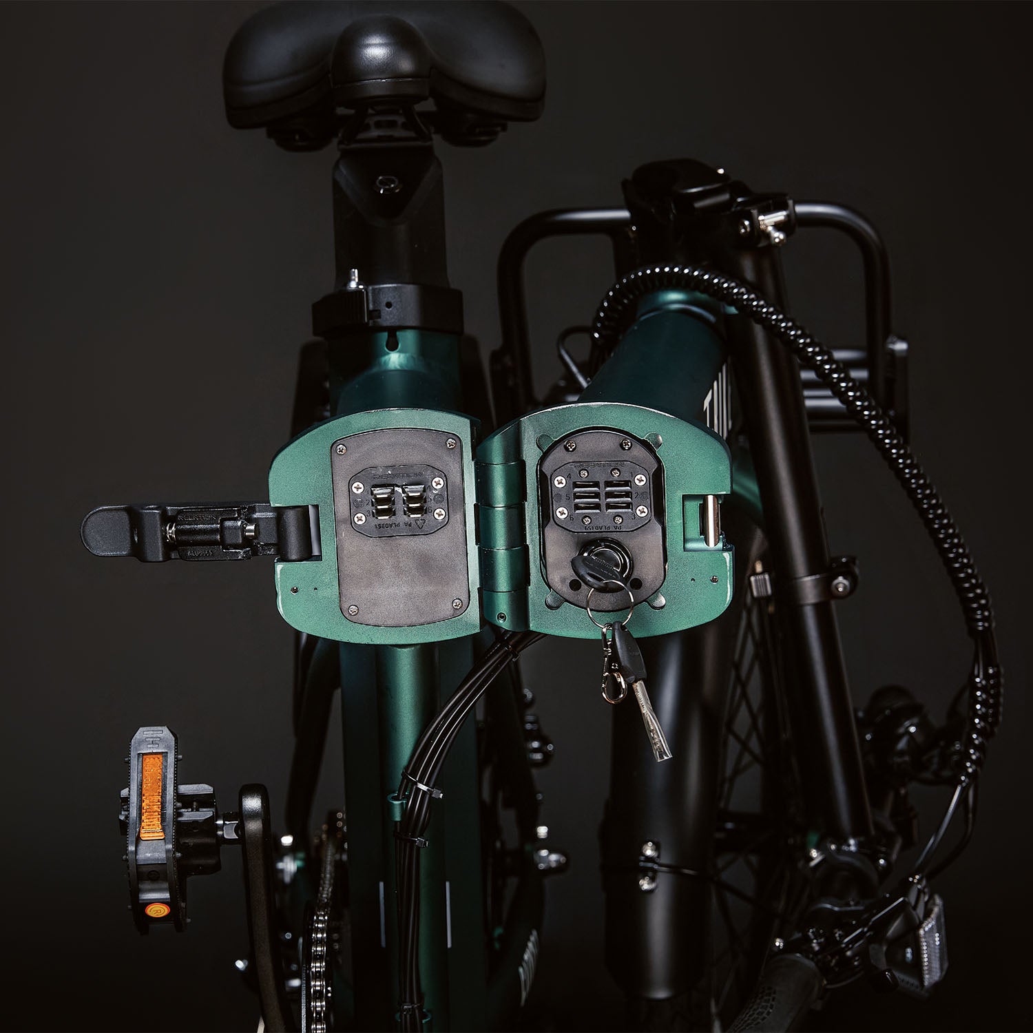CITY250 – Folding Electric Bike - Green