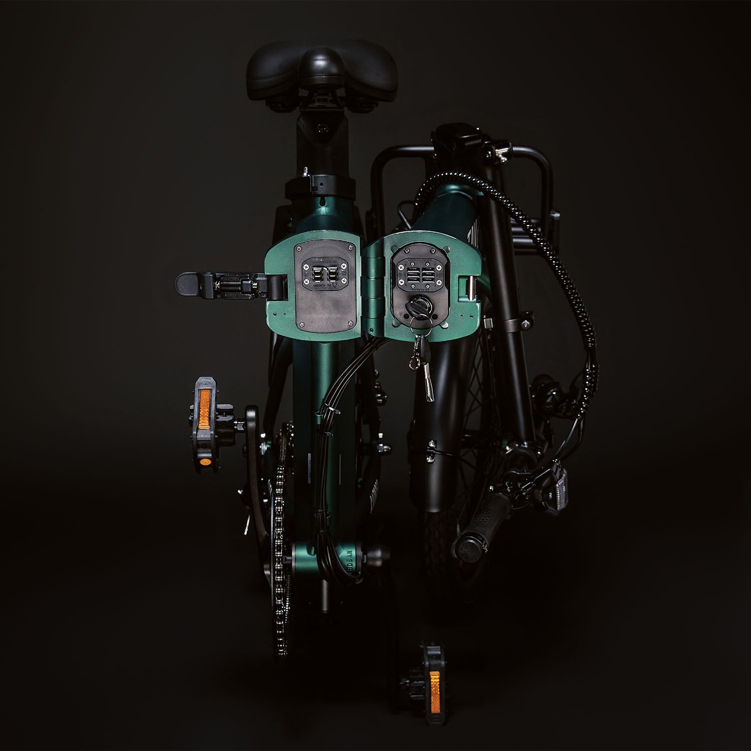 CITY250 – Folding Electric Bike - Green