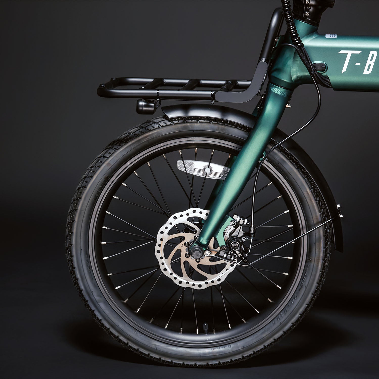 CITY250 – Folding Electric Bike - Green