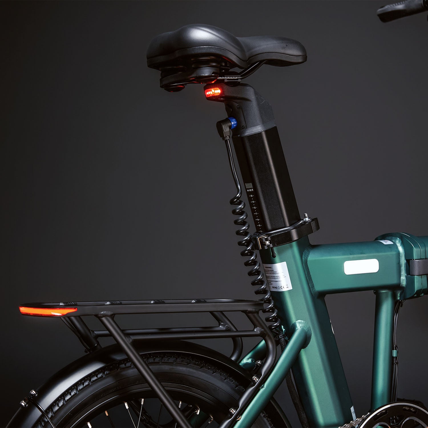 CITY250 – Folding Electric Bike - Green