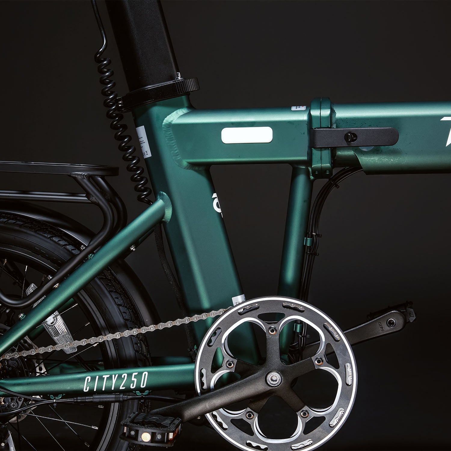 CITY250 – Folding Electric Bike - Green
