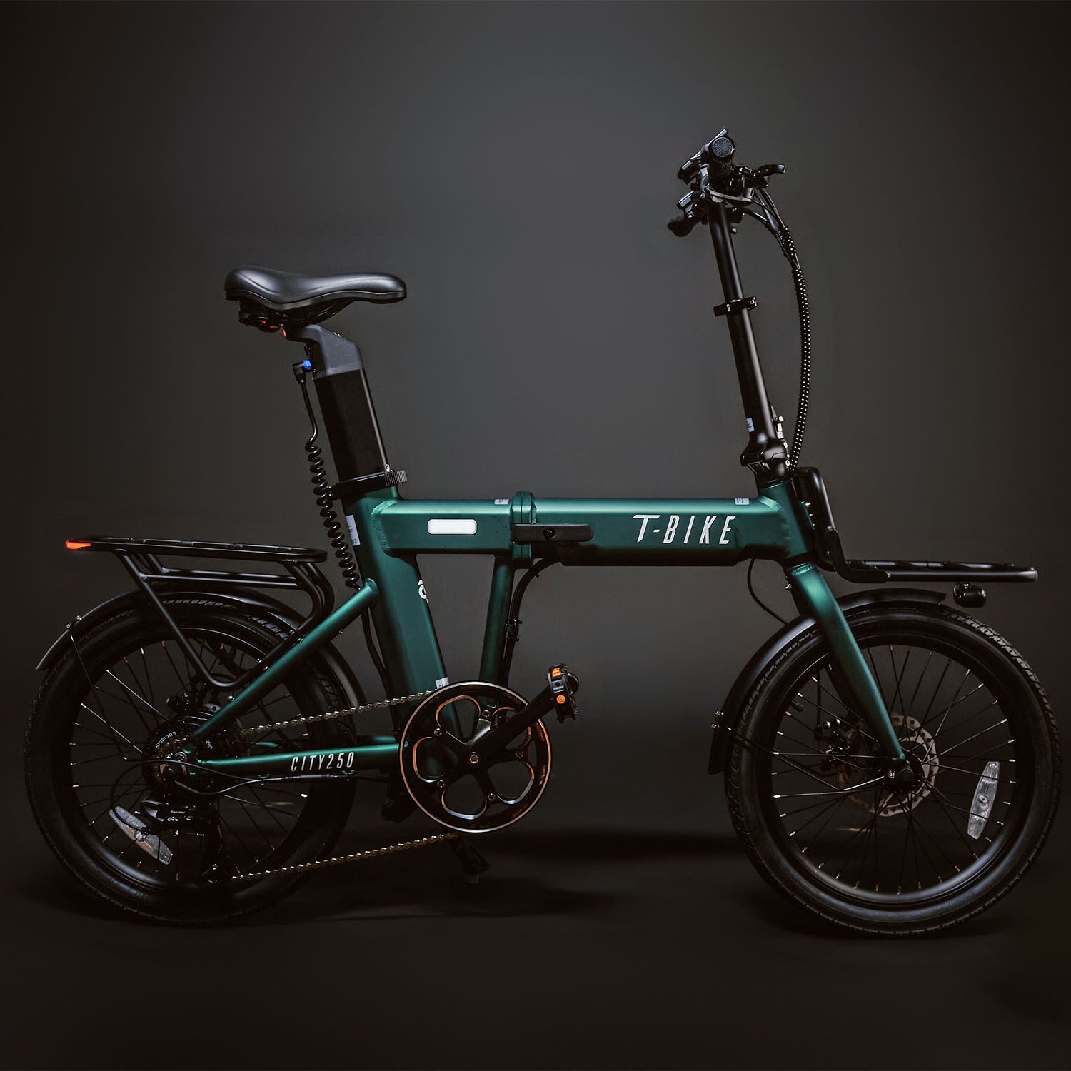 CITY250 – Folding Electric Bike - Green