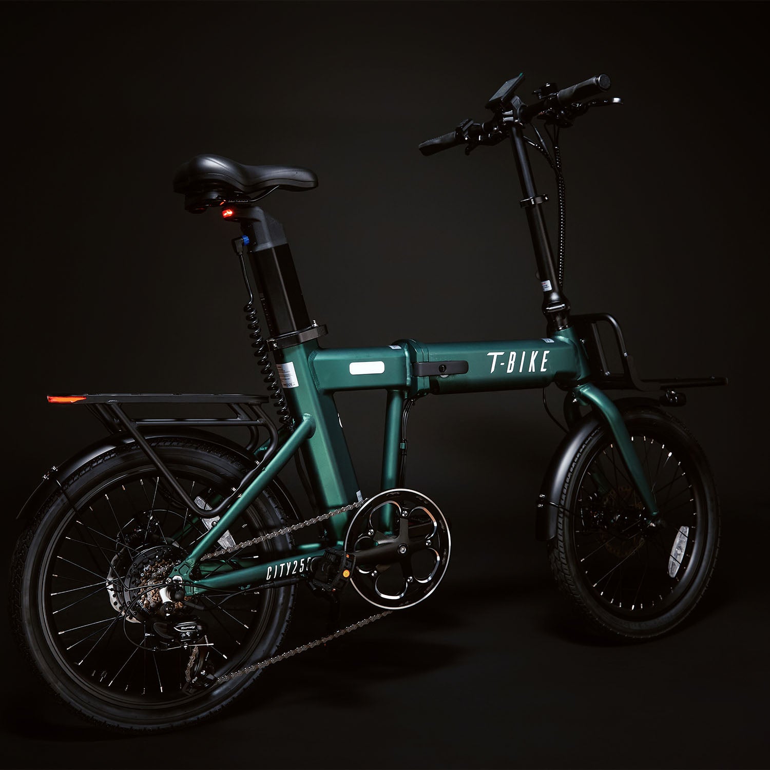 CITY250 – Folding Electric Bike - Green