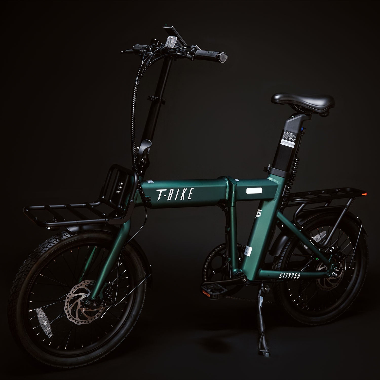 CITY250 – Folding Electric Bike - Green