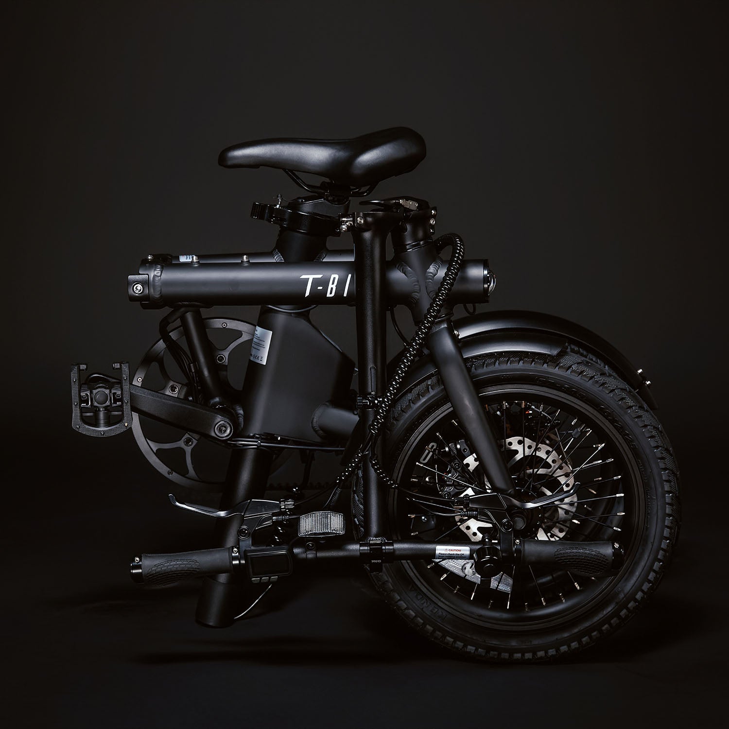 CR250 Compact Rider Opvouwbare Elektrische Fiets – Zwart