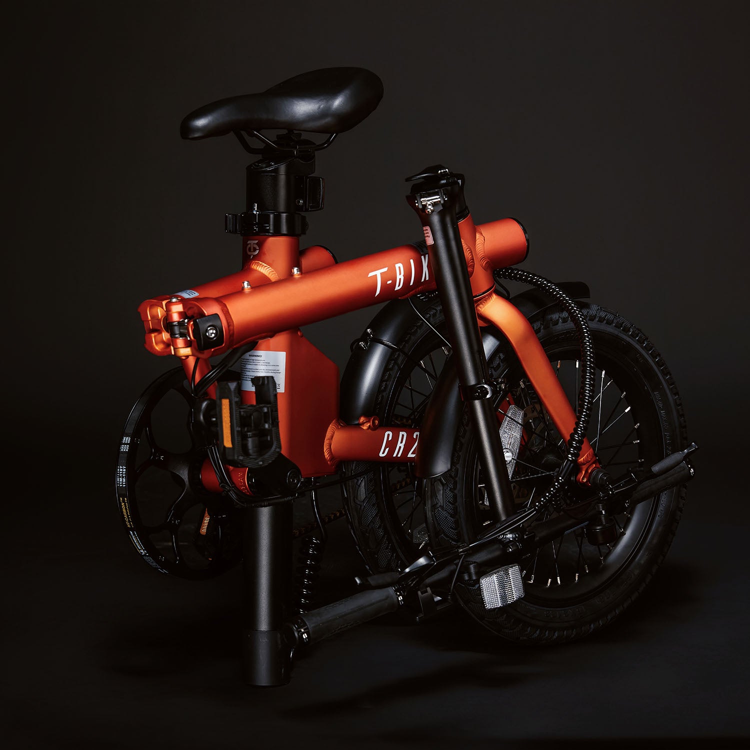 CR250 Compact Rider Opvouwbare Elektrische Fiets – Oranje