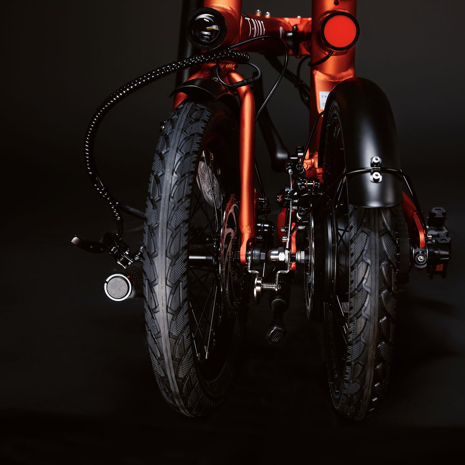 CR250 Compact Rider Opvouwbare Elektrische Fiets – Oranje
