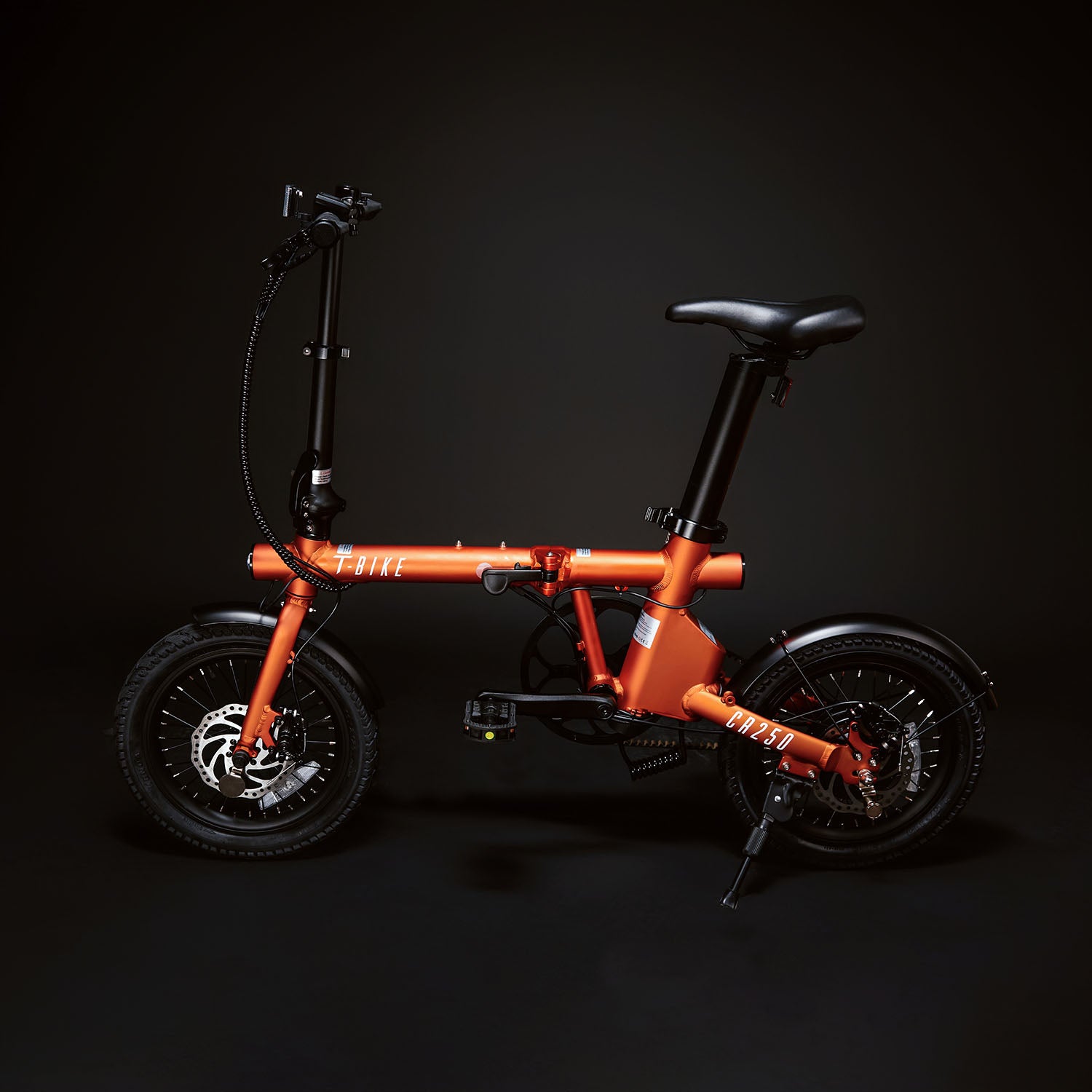 CR250 Compact Rider Opvouwbare Elektrische Fiets – Oranje