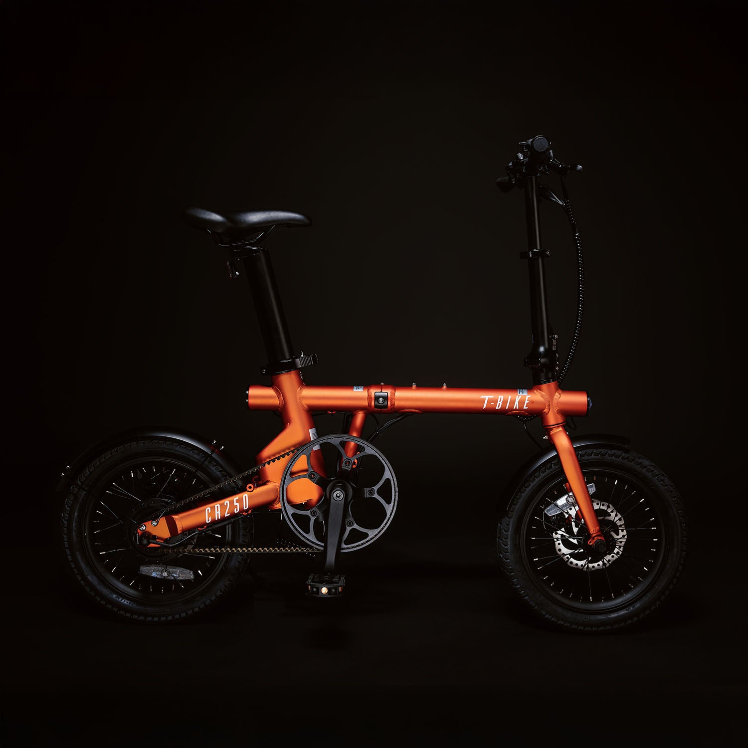 CR250 Compact Rider Opvouwbare Elektrische Fiets – Oranje