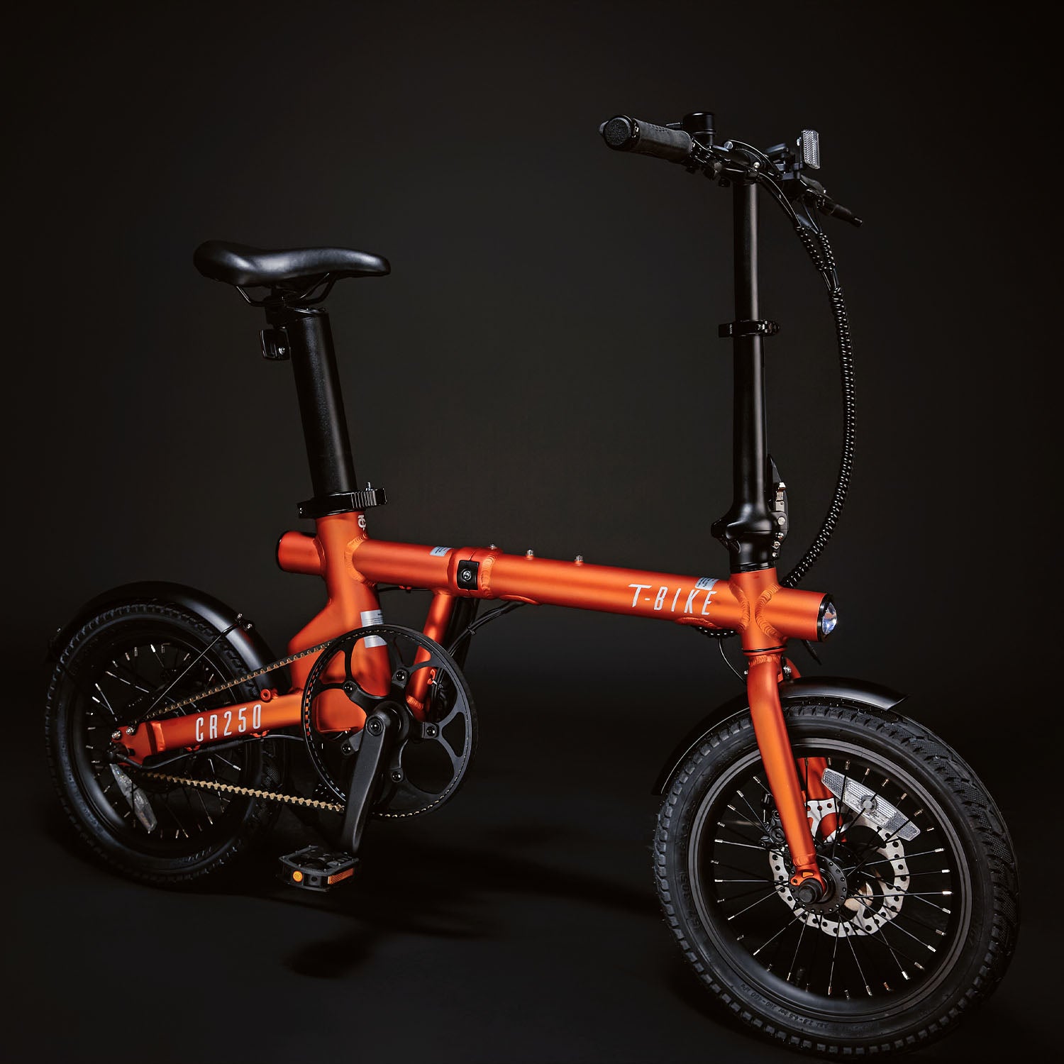 CR250 Compact Rider Opvouwbare Elektrische Fiets – Oranje