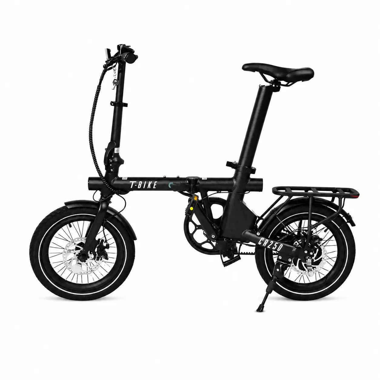 CR250 Compact Rider Opvouwbare Elektrische Fiets – Zwart