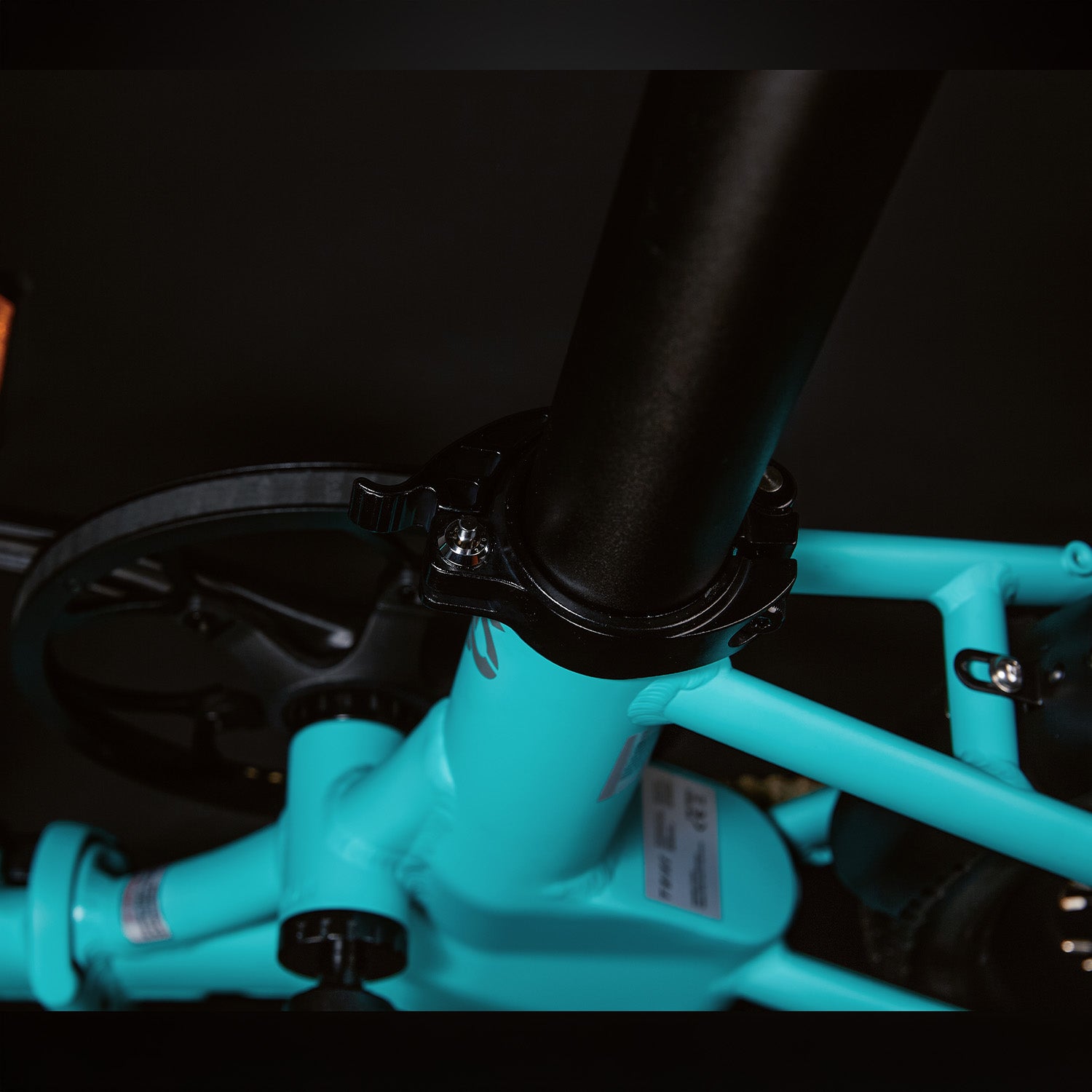 LR250 Low-Rider Opvouwbare Elektrische Fiets – Turkoois