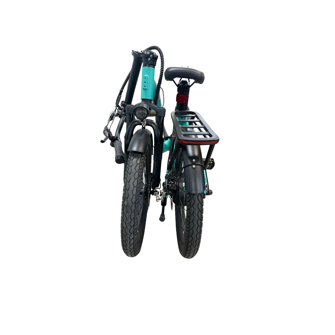 LR250 Low-Rider Opvouwbare Elektrische Fiets – Turqouise