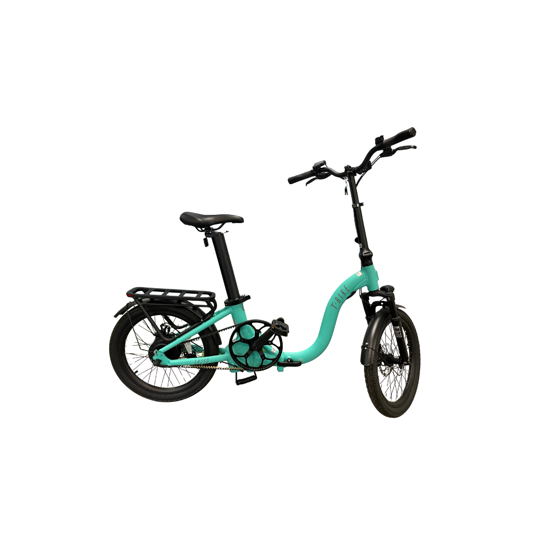 LR250 Low-Rider Opvouwbare Elektrische Fiets – Turqouise