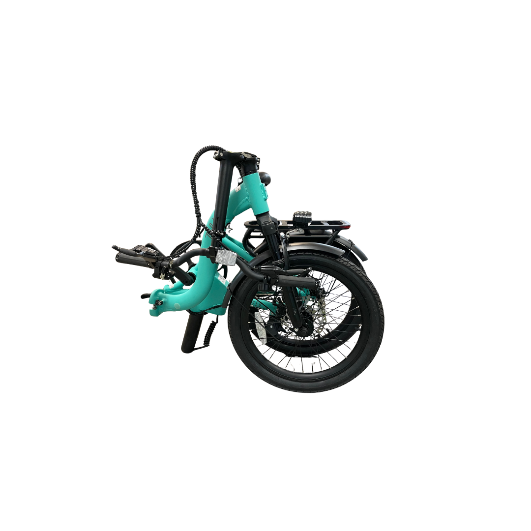 LR250 Low-Rider Opvouwbare Elektrische Fiets – Turqouise