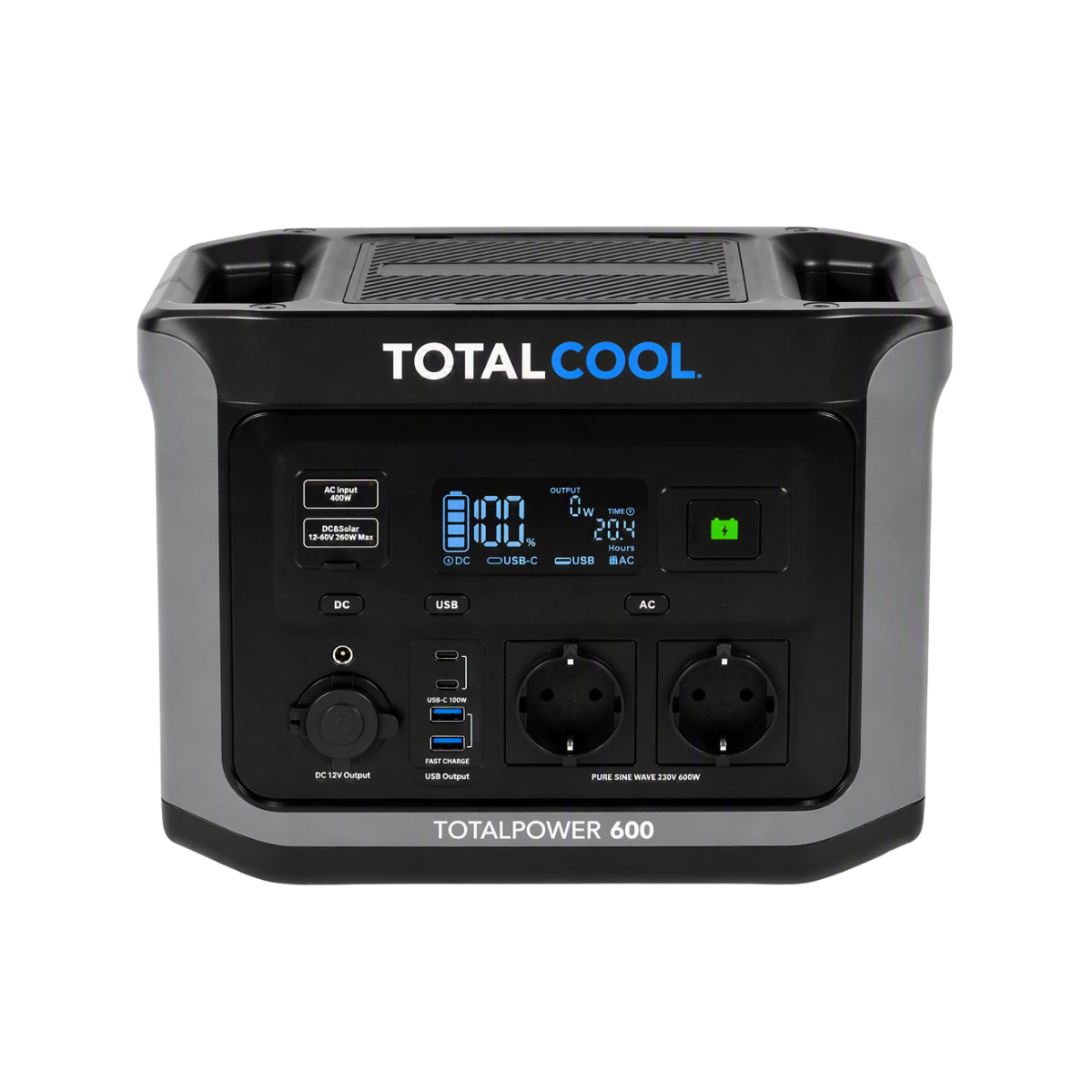 Totalpower 600 Draagbaar Energiestation