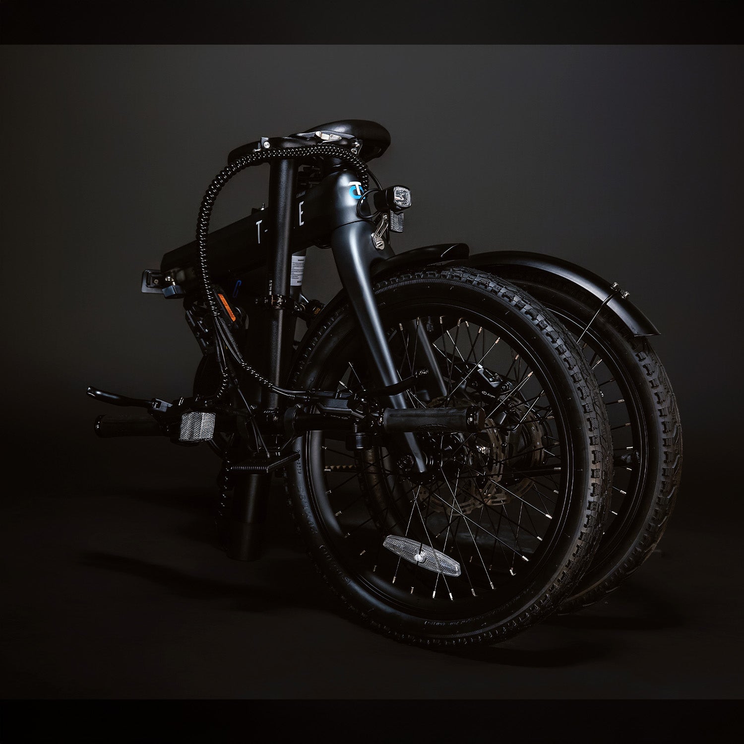 CF250 Opvouwbare Elektrische Fiets – Zwart