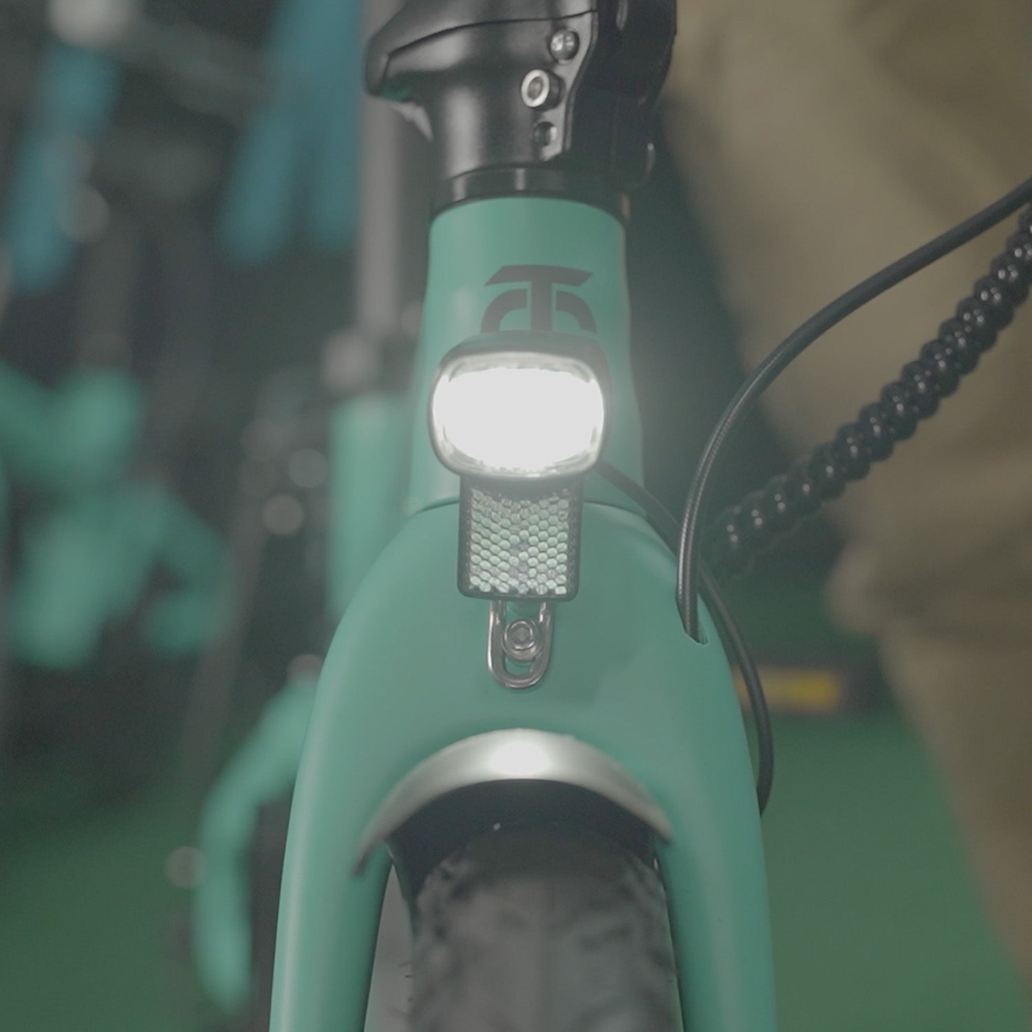 CF250 – Folding Electric Bike - Turquoise