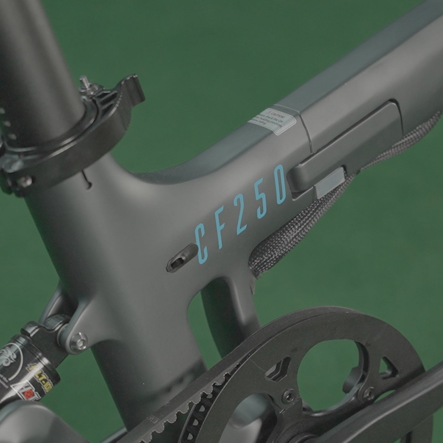 CF250 Opvouwbare Elektrische Fiets – Zwart