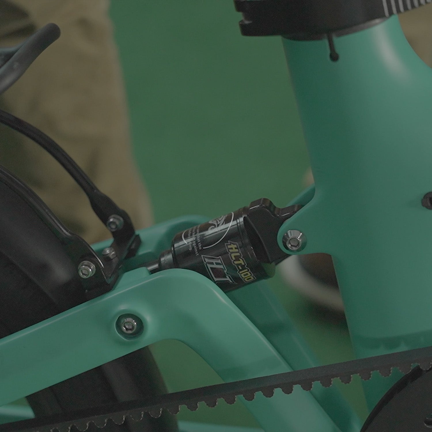 CF250 – Folding Electric Bike - Turquoise