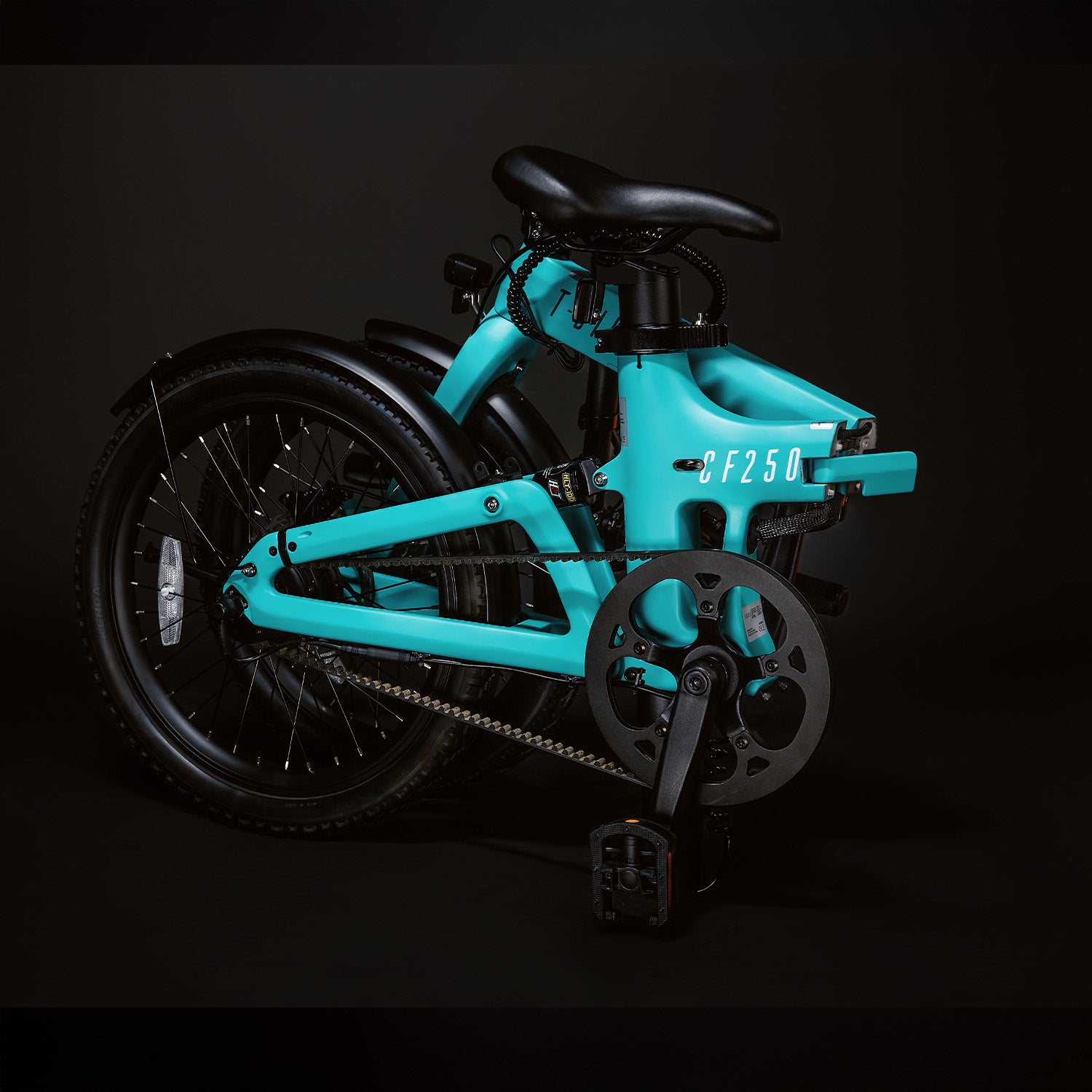 CF250 – Folding Electric Bike - Turquoise