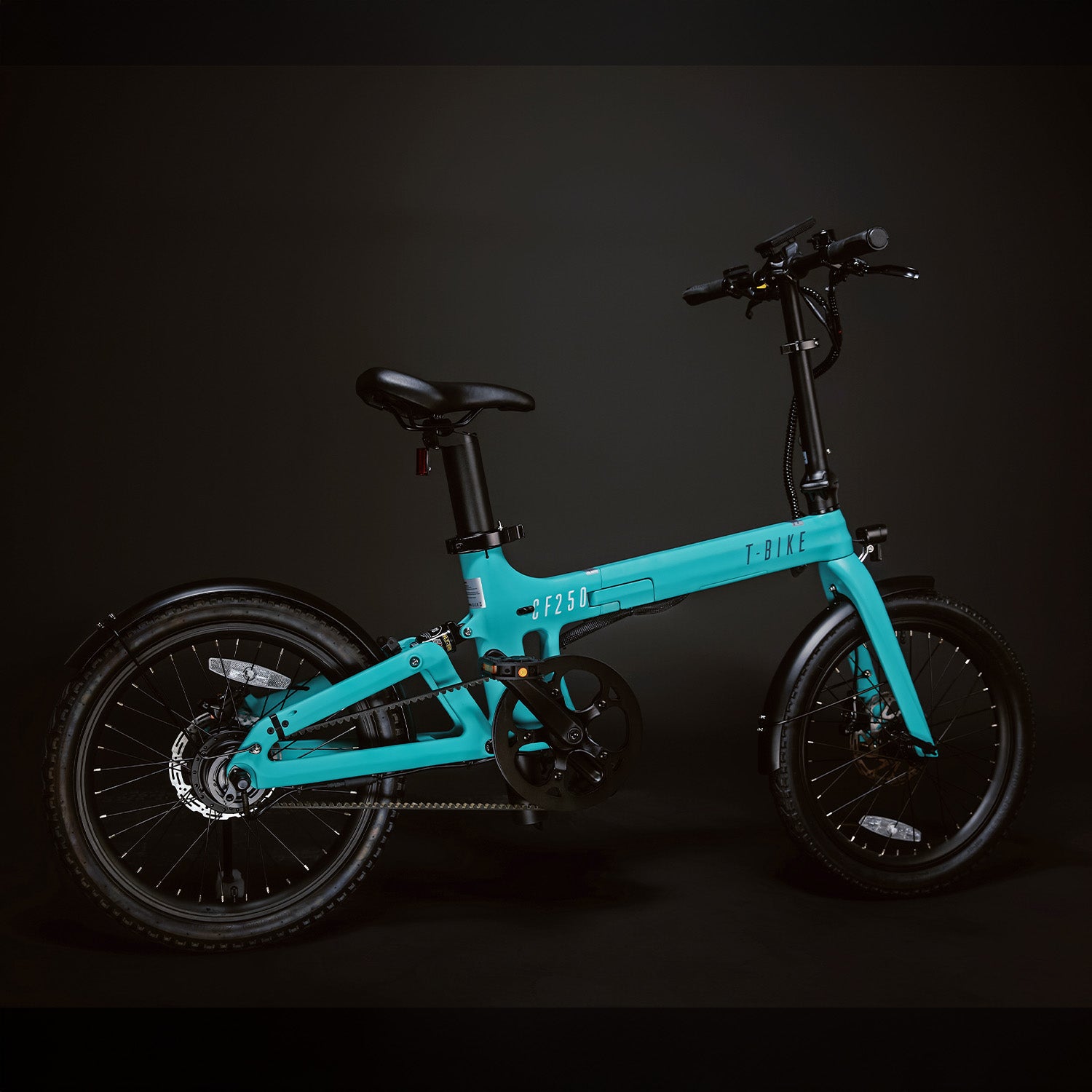 CF250 – Folding Electric Bike - Turquoise