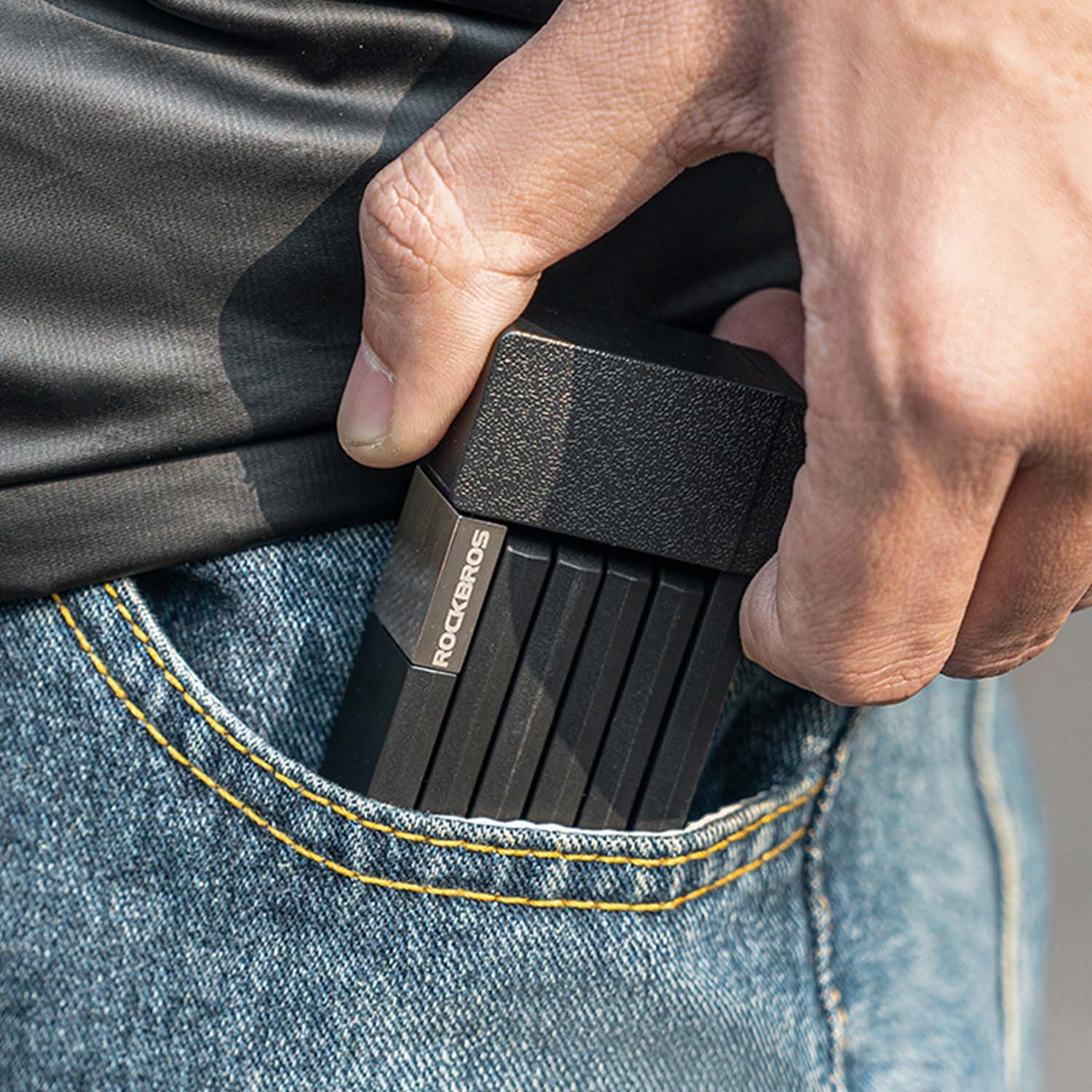ROCKBROS Folding bicycle lock