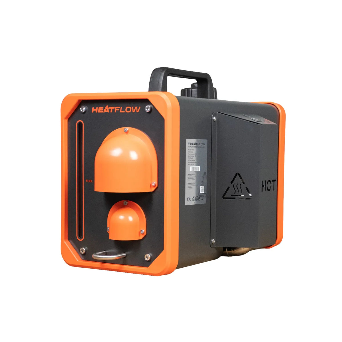 Chauffage diesel portable Heatflow orange
