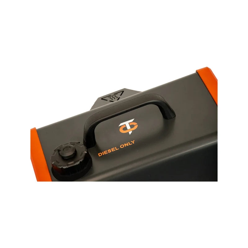 Chauffage diesel portable Heatflow orange
