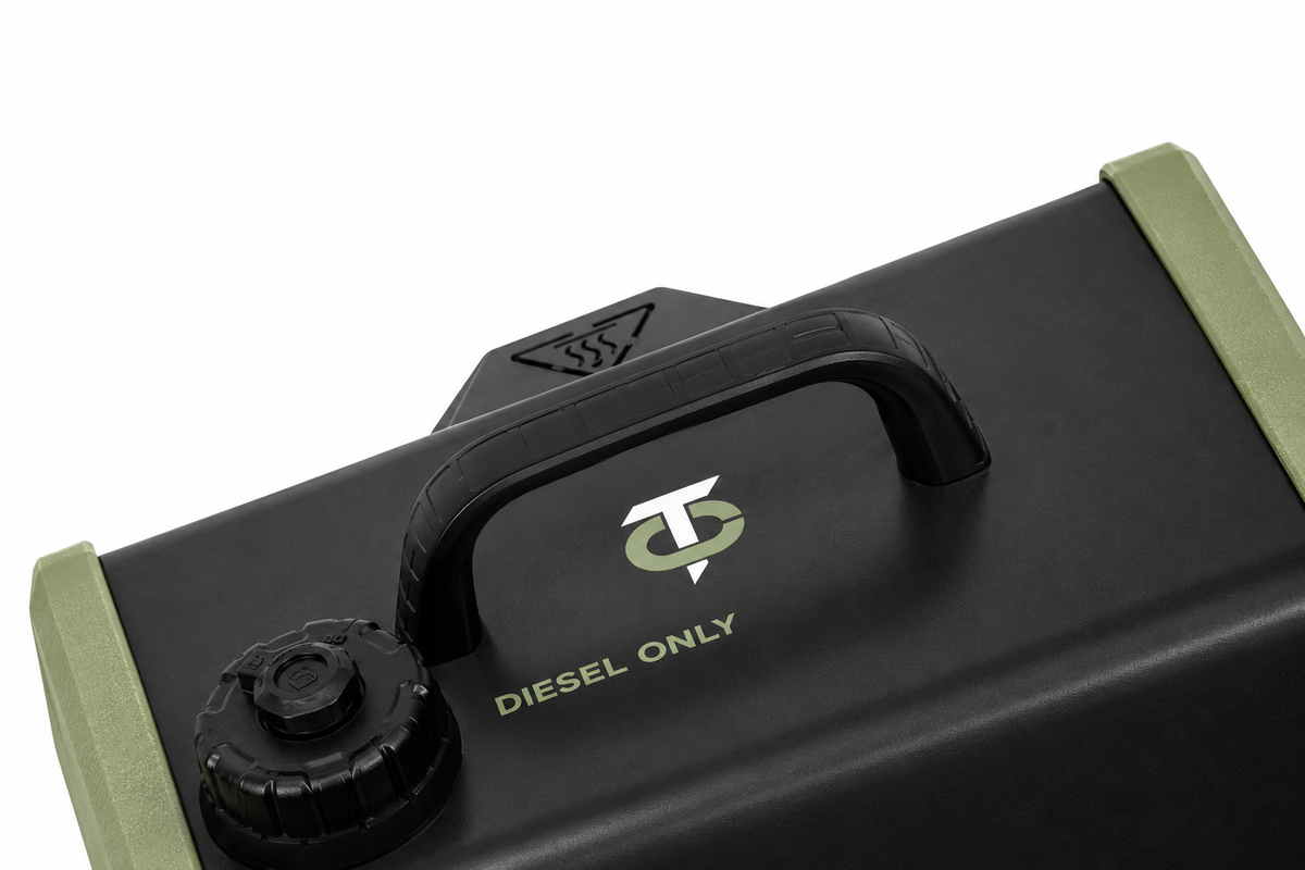 Chauffage diesel portable Heatflow vert