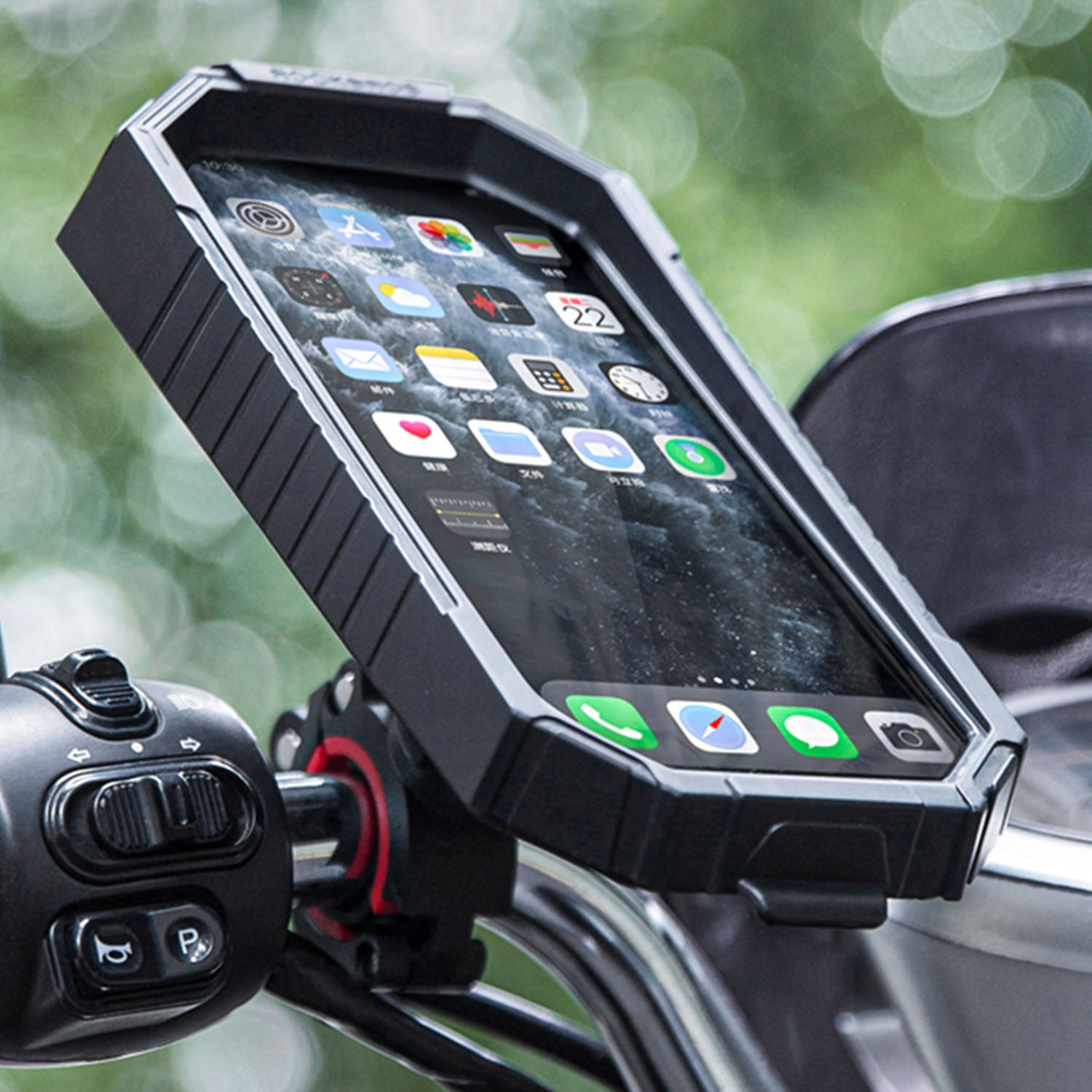 ROCKBROS Rain proof mobile phone holder