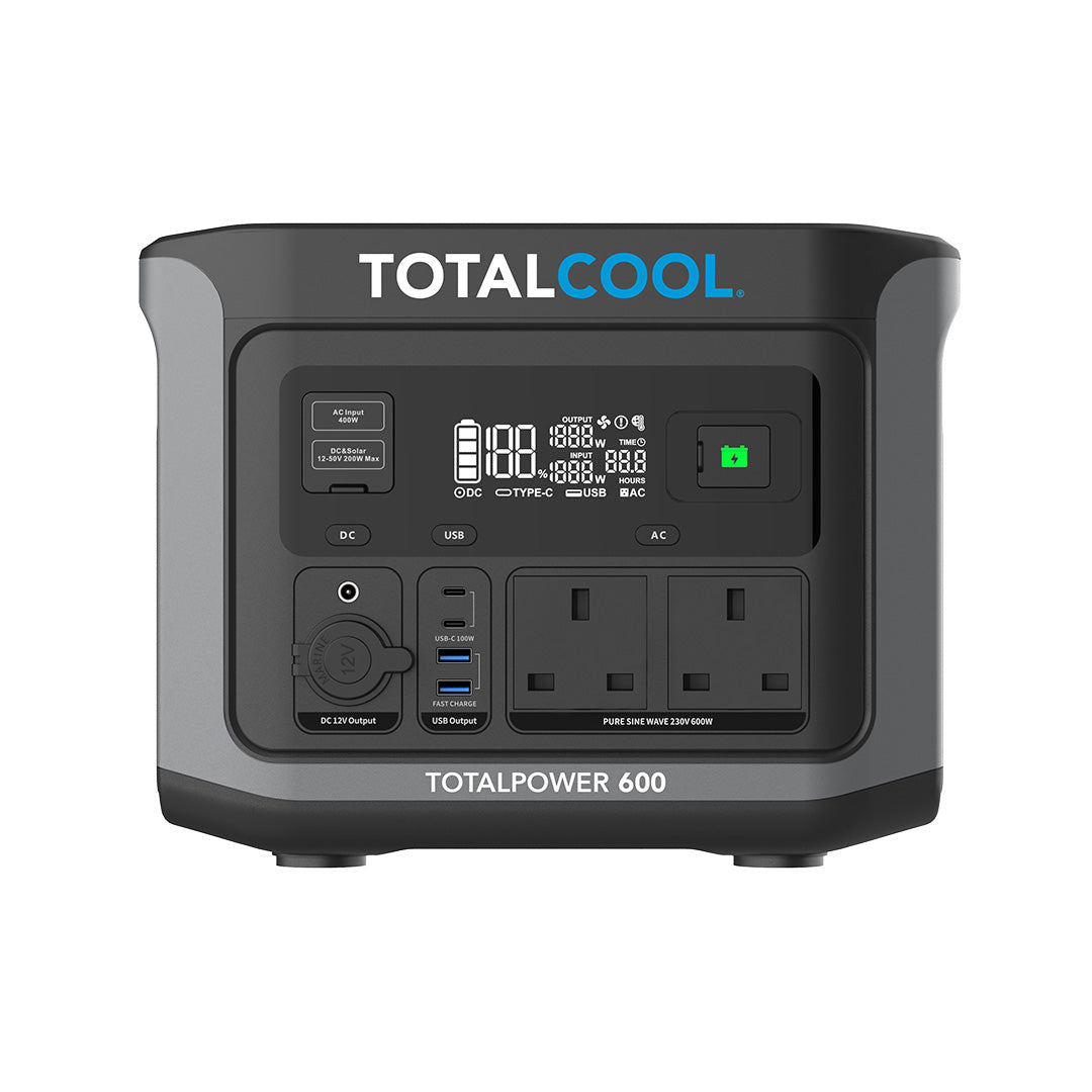 GEREVISEERD – Totalpower 600 Draagbaar Energiestation