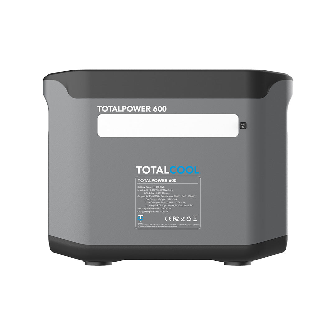 GEREVISEERD – Totalpower 600 Draagbaar Energiestation