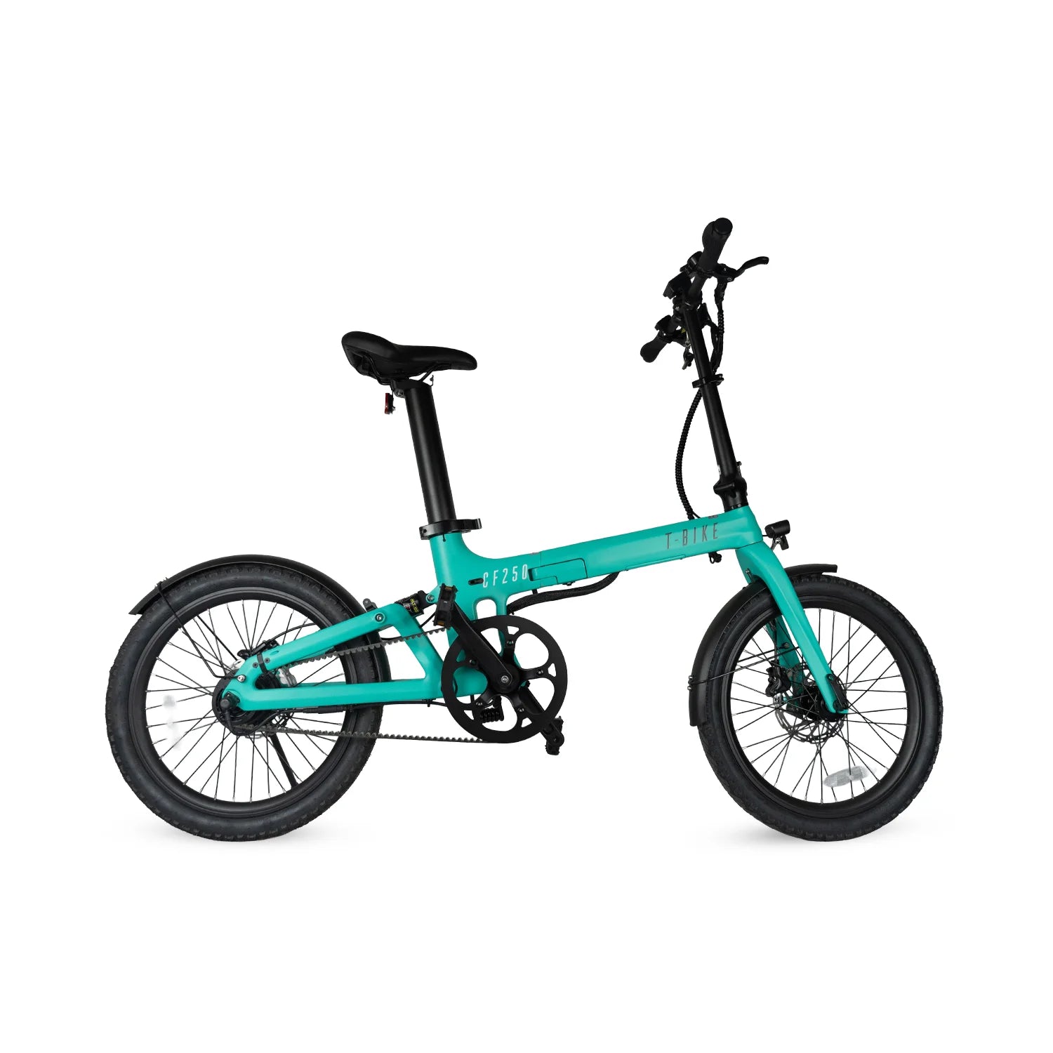 CF250 –  Folding Electric Bike - Turquoise