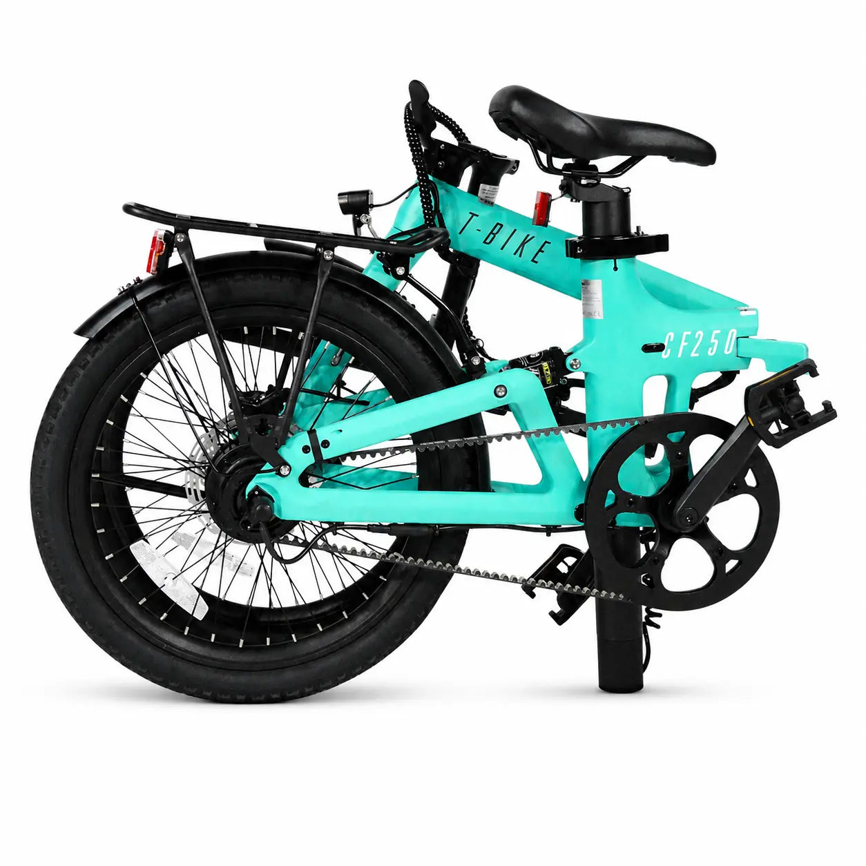 CF250 Opvouwbare Elektrische Fiets – Turqouise