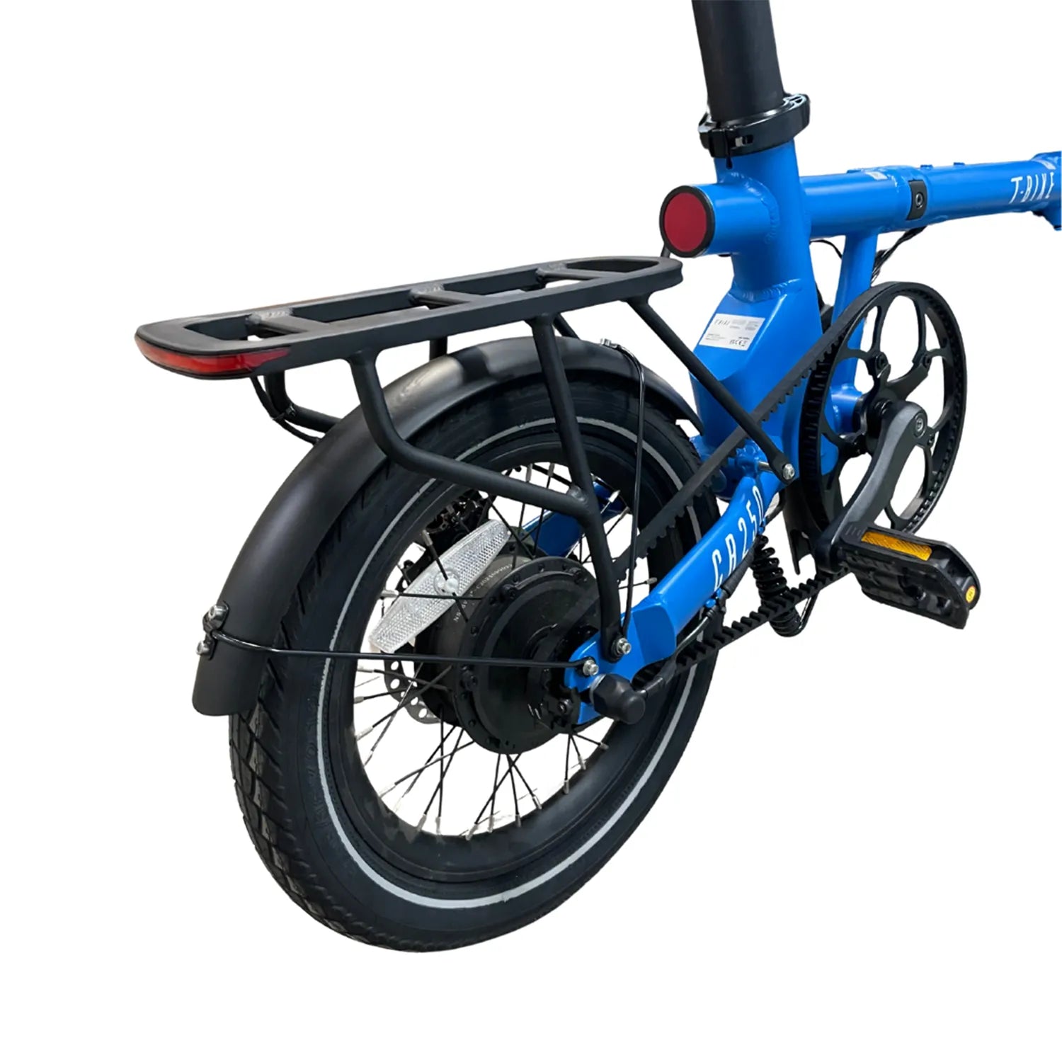 CR250 Compact Rider elektrische vouwfiets – elektrisch blauw