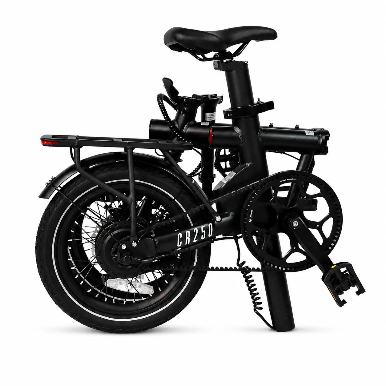 CR250 Compact Rider Opvouwbare Elektrische Fiets – Zwart