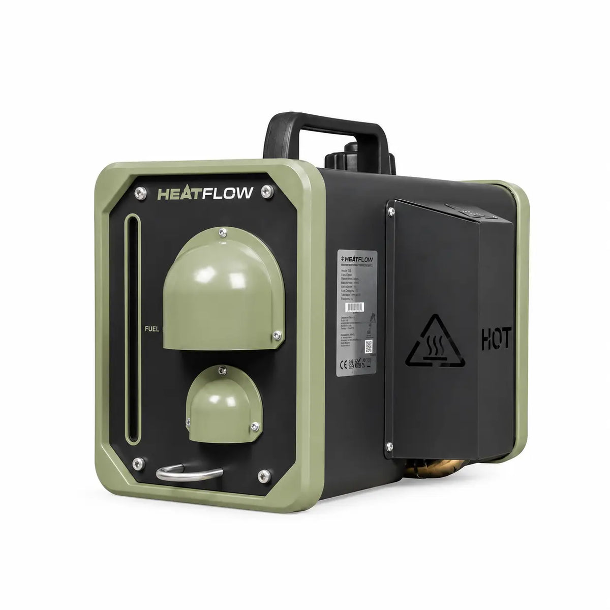 Chauffage diesel portable Heatflow vert