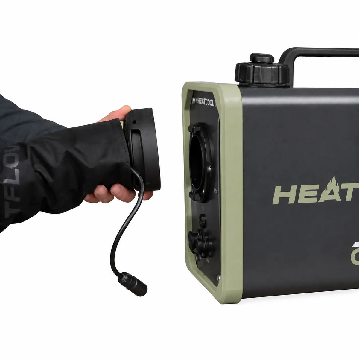 Heatflow Draagbare Dieselverwarming groen