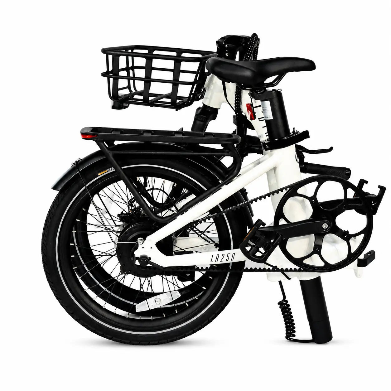 LR250 Low-Rider Opvouwbare Elektrische Fiets – Crème