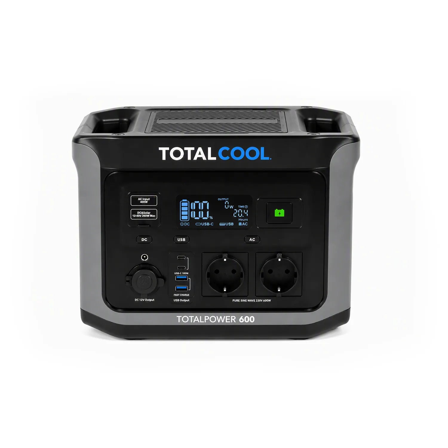 Totalpower 600 Draagbaar Energiestation