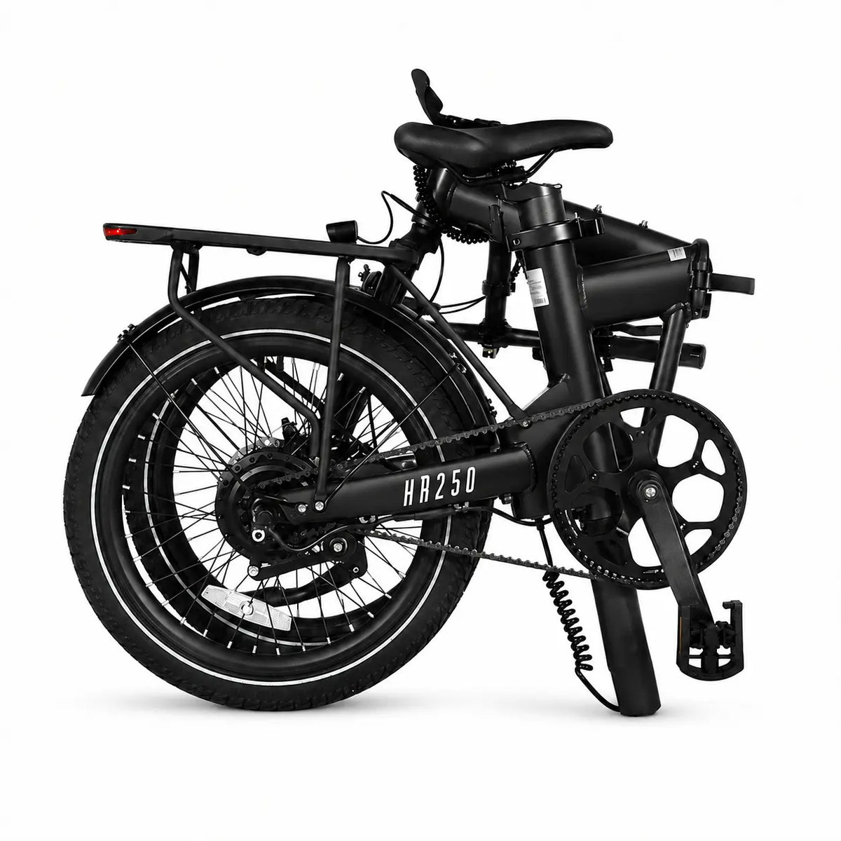 HR250 High-Rider Opvouwbare Elektrische Fiets - zwart