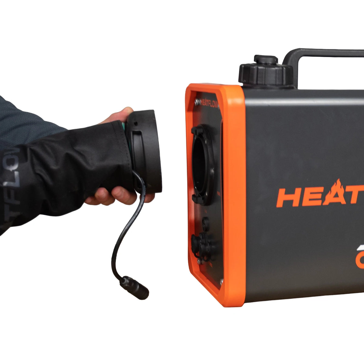 Heatflow Draagbare Dieselverwarming oranje